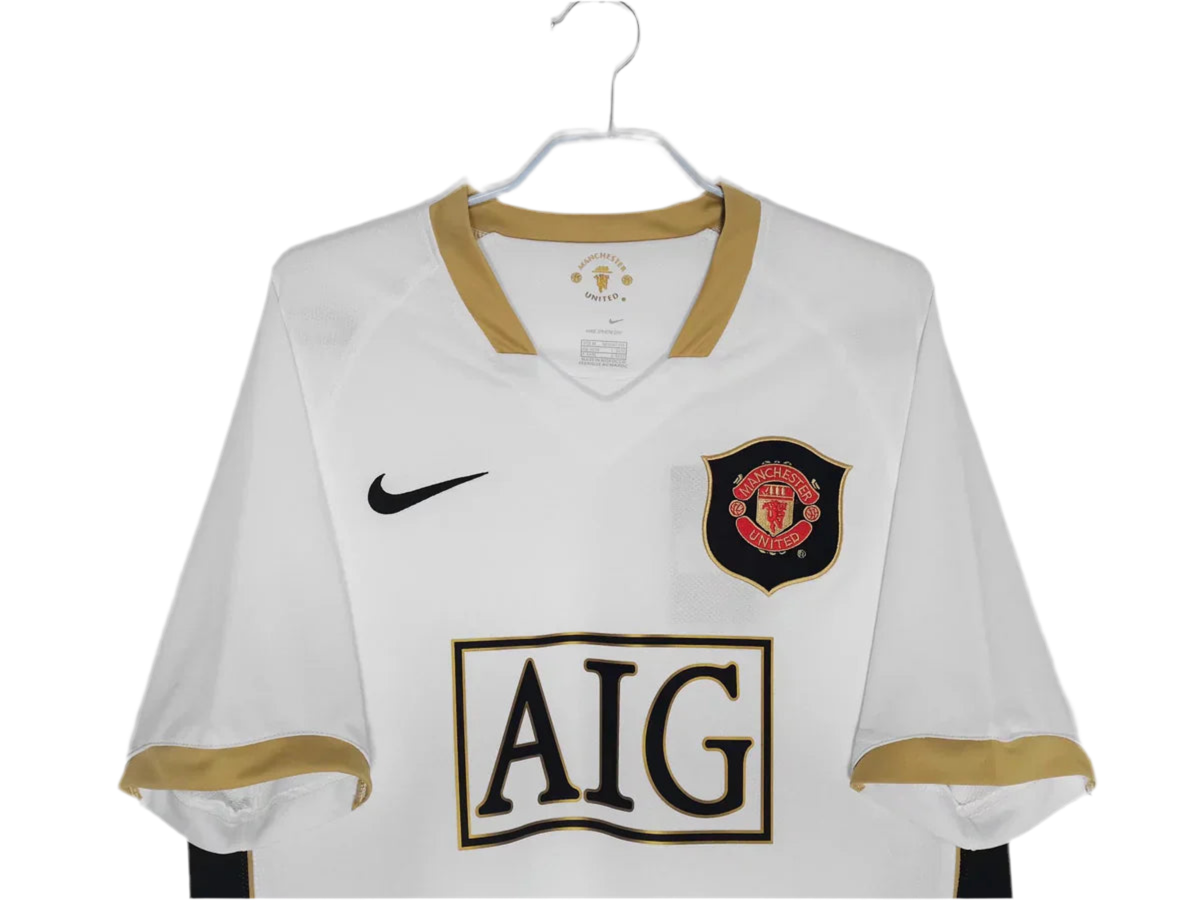 Camisa Manchester United Retrô 06/07 - Branca