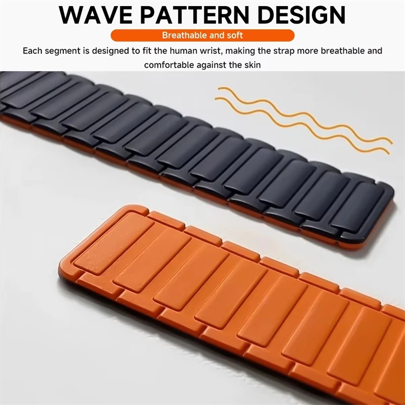 Silicone Magnetic Band For Samsung Galaxy Watch