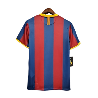 Camisa Barcelona Retrô 2010/2011 -  Azul e Grená