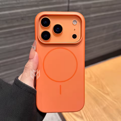 Minimalist MagSafe iPhone Case with Velvety Interior Protection