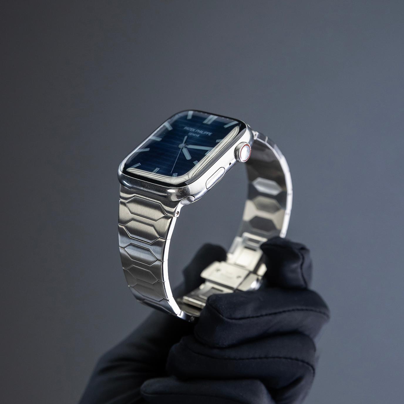 Luxe Stainless Steel Band For Apple Watch