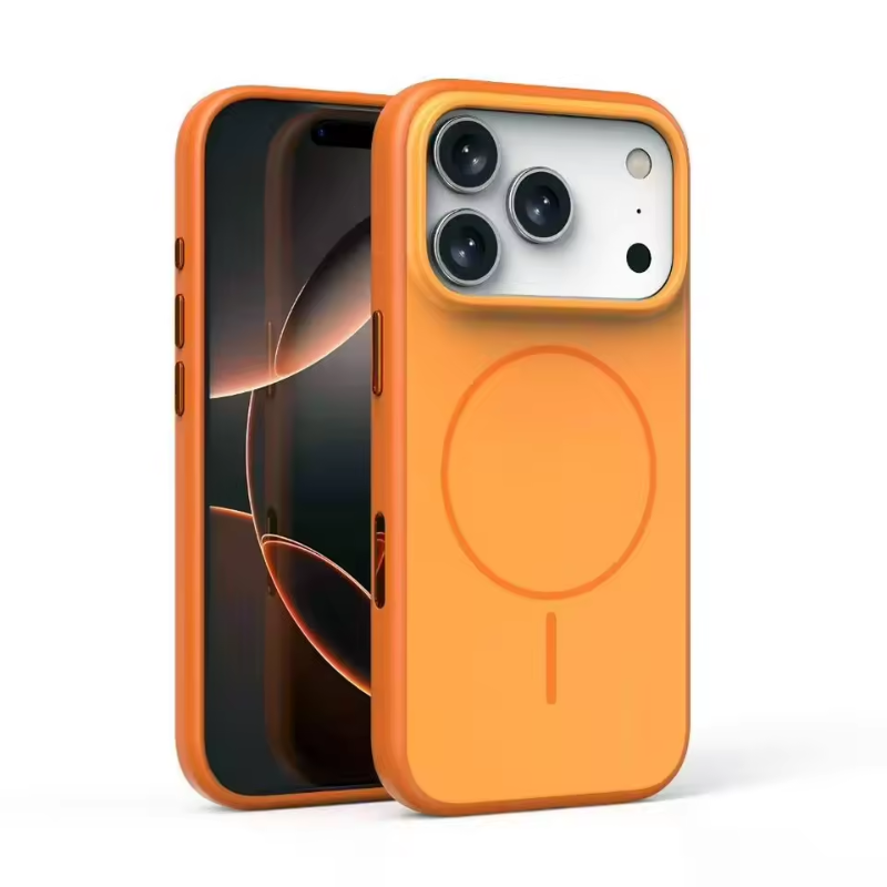 Minimalist MagSafe iPhone Case with Velvety Interior Protection