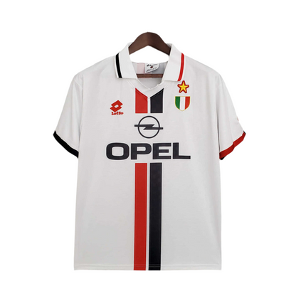 Camisa AC Milan Retrô 1995/1997 Branca - Lotto