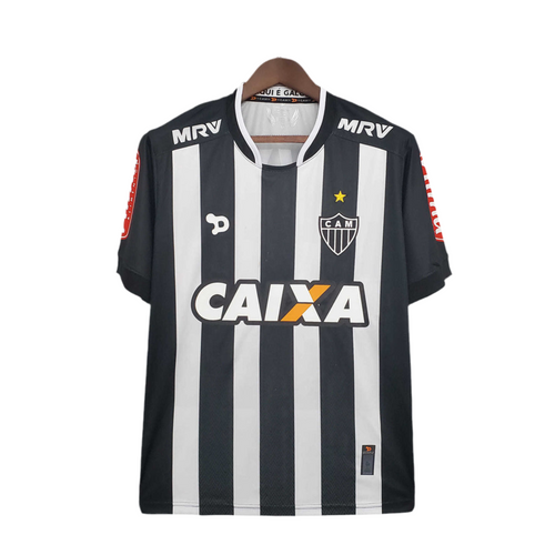 Camisa Atlético MG Retrô 2016/2017 - Preta e Branca