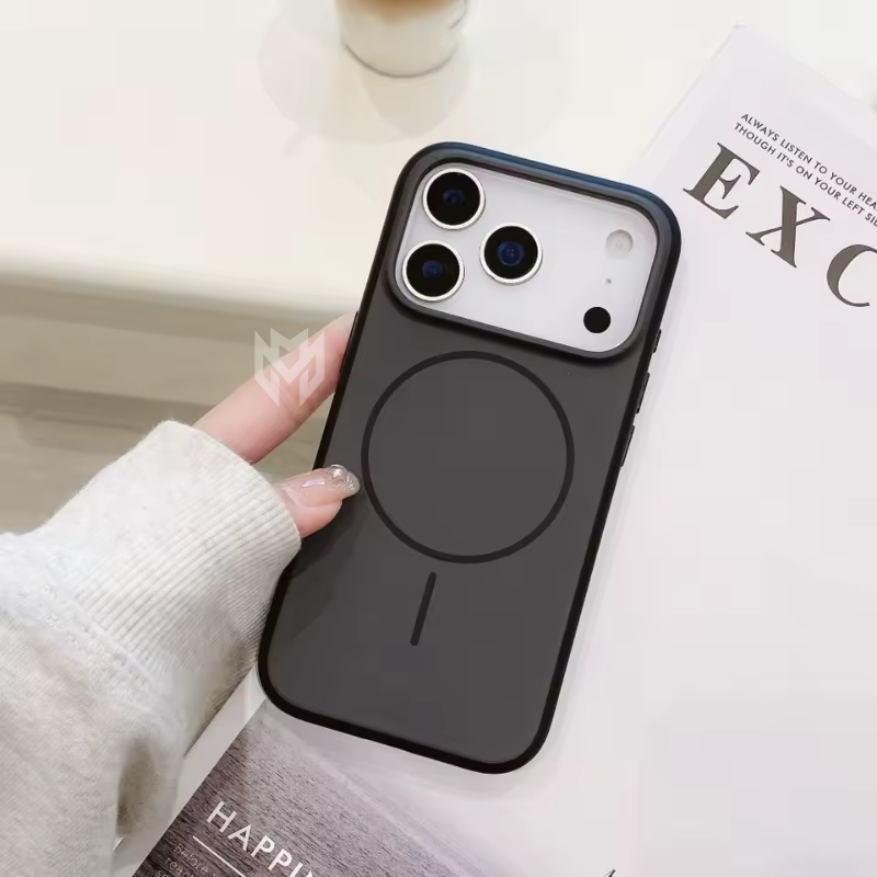 Minimalist MagSafe iPhone Case with Velvety Interior Protection