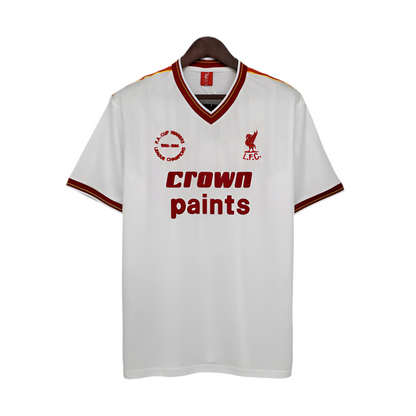 Camisa Liverpool Retrô 1985/1986 -  Branca