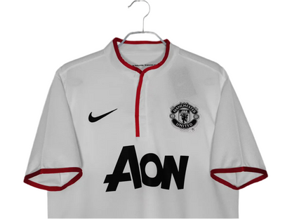 Camisa Manchester United  Retrô 12/13 - Branca