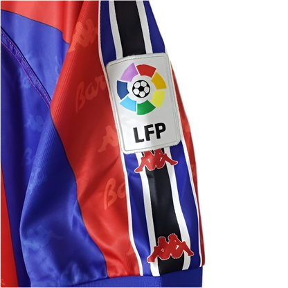 Camisa Barcelona Retrô 1996/1997 - Azul e Grená