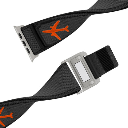 Wild Trail Mag Buckle Nylon Band For Apple Watch