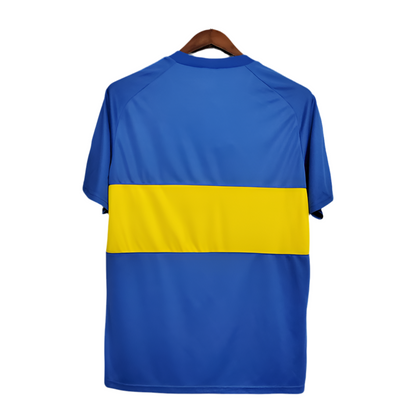 Camisa Boca Juniors Retrô 1981 Azul e Amarela -