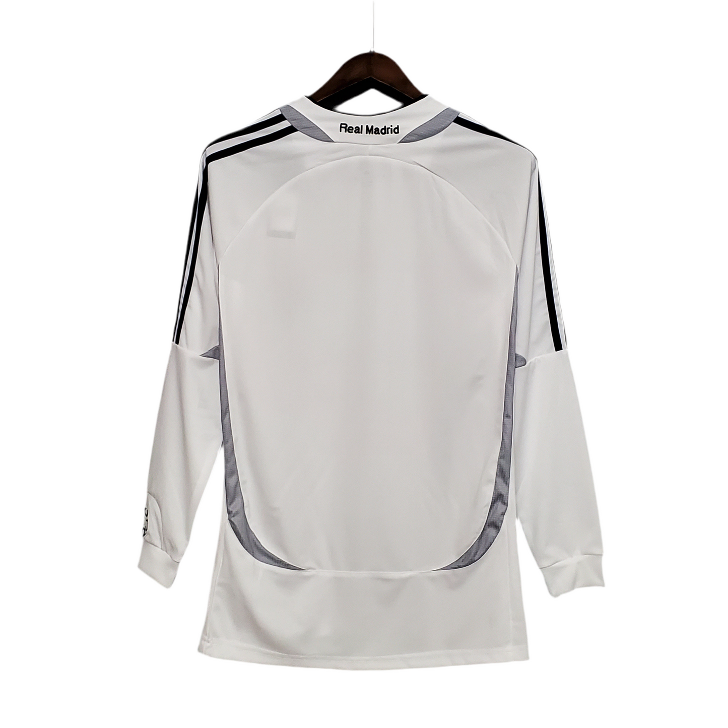 Camisa Manga Longa Real Madrid 06/07 - Branco