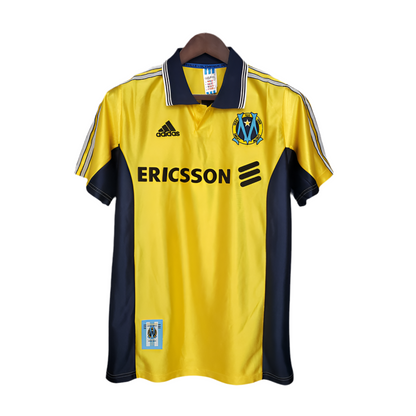 Camisa Marseille Retrô 1998/1999 Amarela -