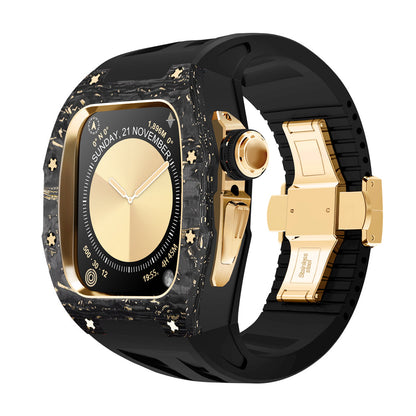 RM7013 Carbon Fiber Case Retrofit Kit For Apple Watch
