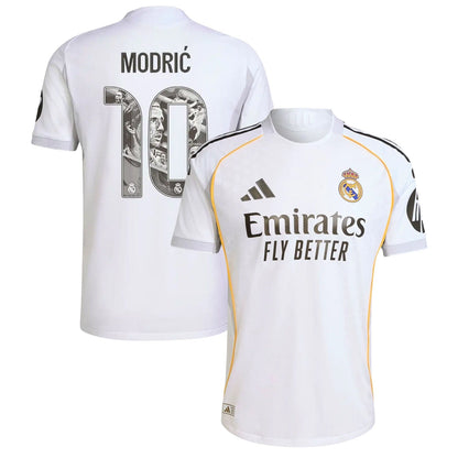Camisa Real Madrid I 25/26 - #MODRIC
