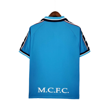 Camisa Manchester City Retrô 1997/1998 - Azul