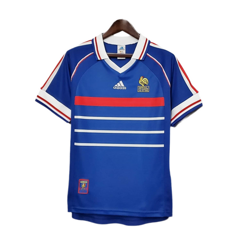 Camisa França Retrô 1998 - Azul