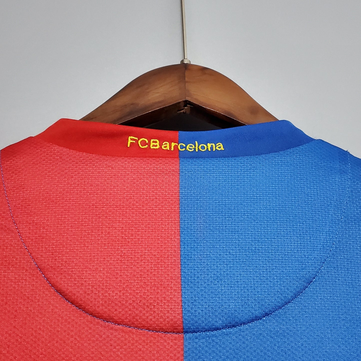 Camisa Manga Longa Barcelona 06/07 - Grená