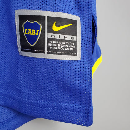 Camisa Manga Longa Boca Juniors 03/04 - Azul e Amarelo