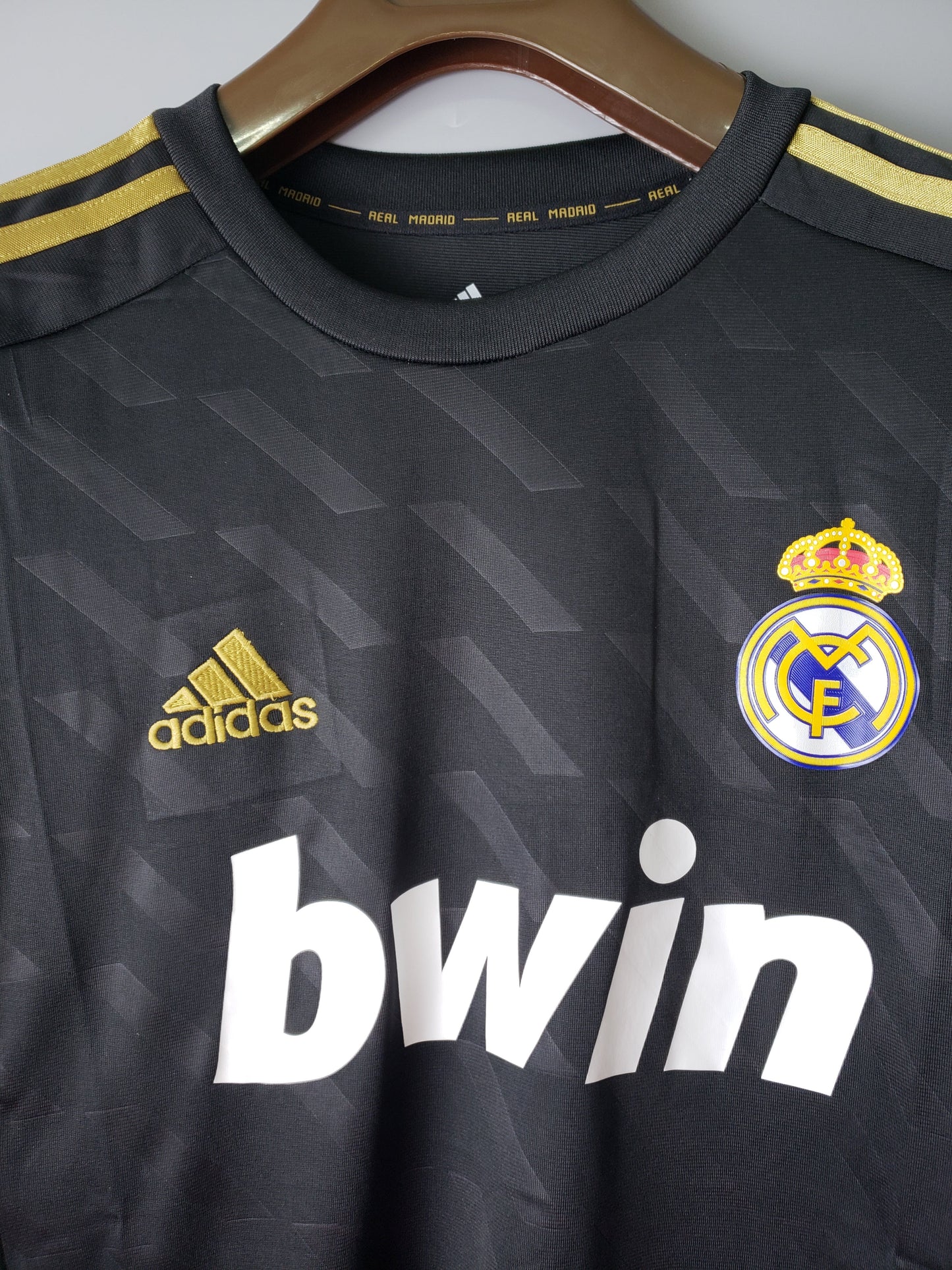 Camisa Manga Longa Real Madrid 2012 - Preto