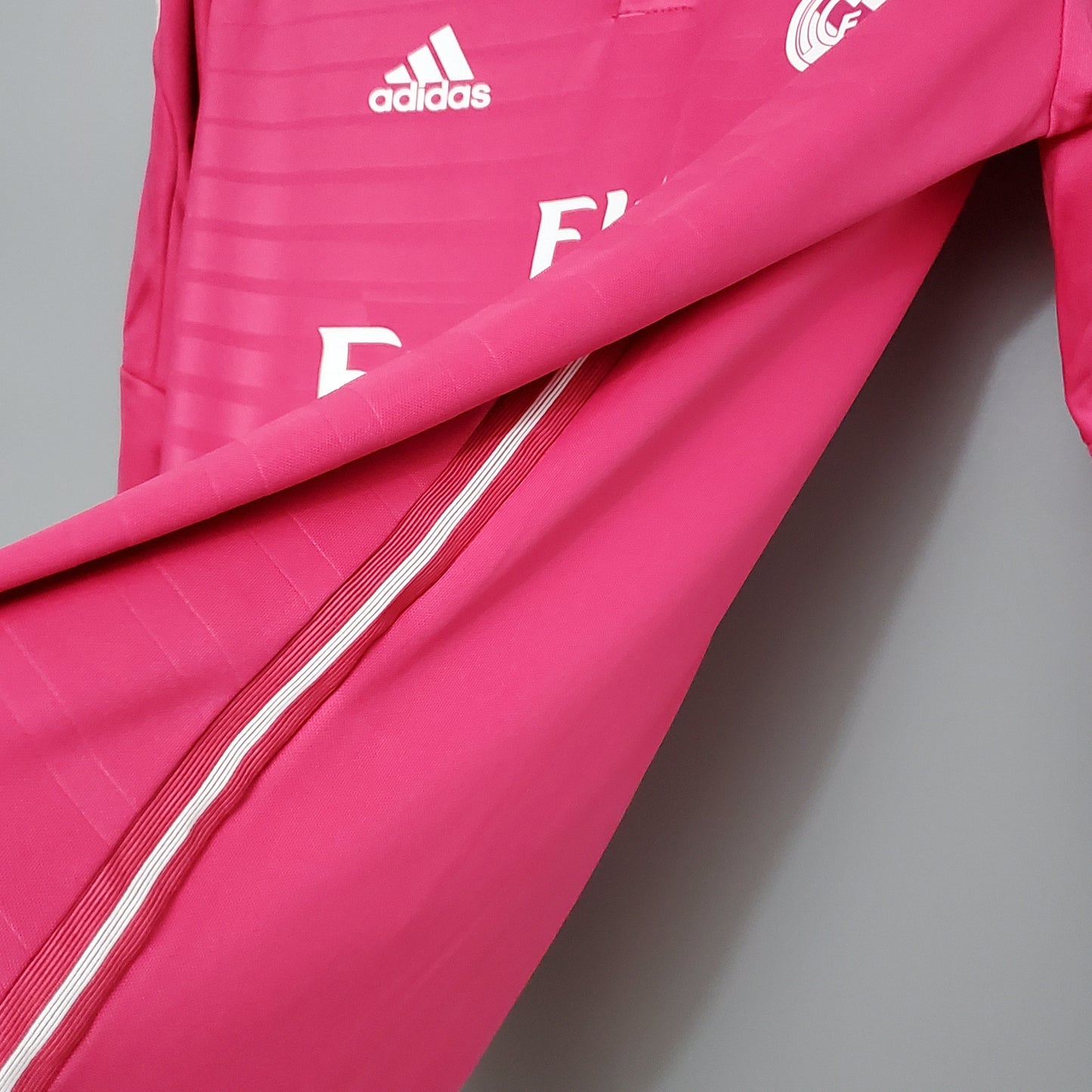 Camisa Manga Longa Real Madrid II 14/15 - Rosa