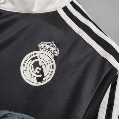 Camisa Manga Longa Real Madrid Third 14/15 - Preto