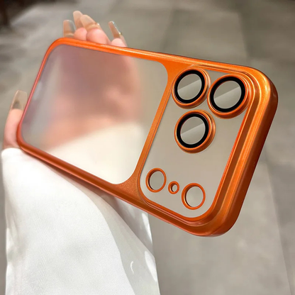 Minimalist Transparent Matte iPhone Case