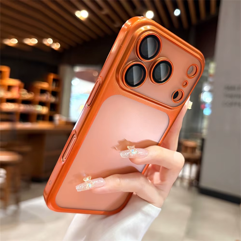 Minimalist Transparent Matte iPhone Case