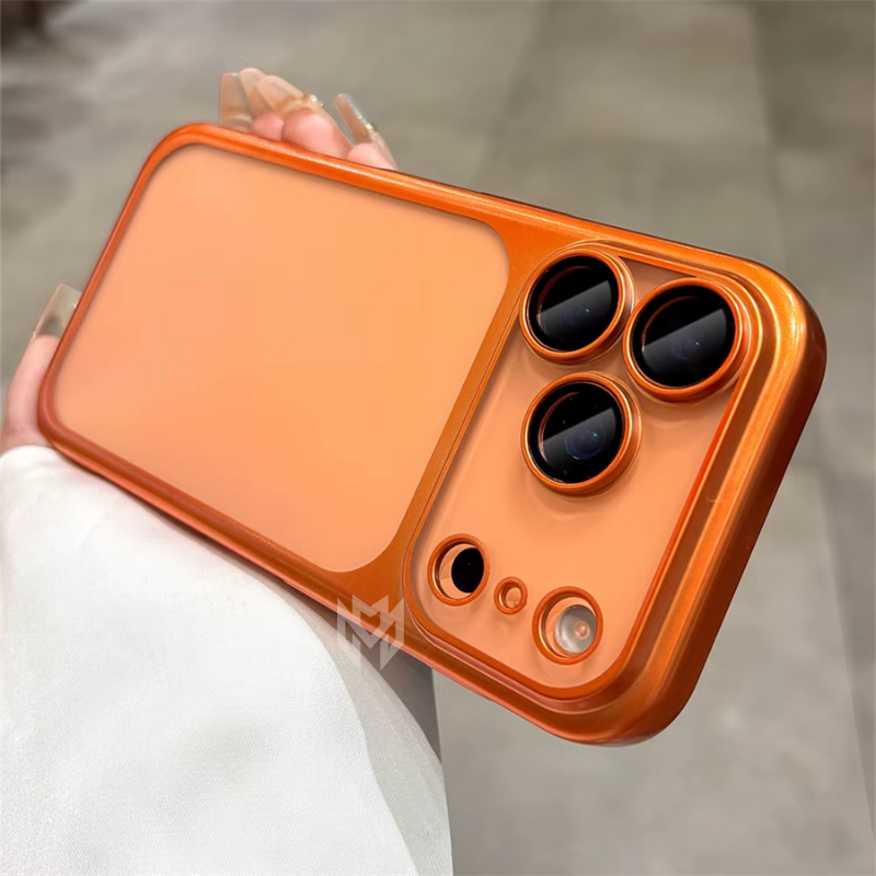Minimalist Transparent Matte iPhone Case