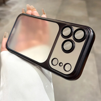 Minimalist Transparent Matte iPhone Case