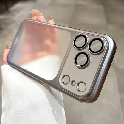 Minimalist Transparent Matte iPhone Case