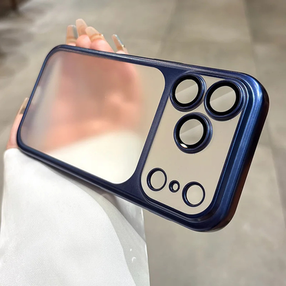 Minimalist Transparent Matte iPhone Case