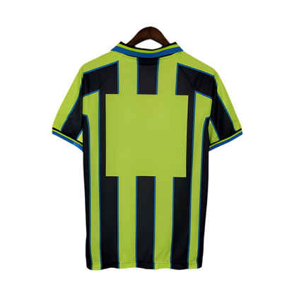 Camisa Manchester City Retrô 1998/1999  - Amarela e Preta
