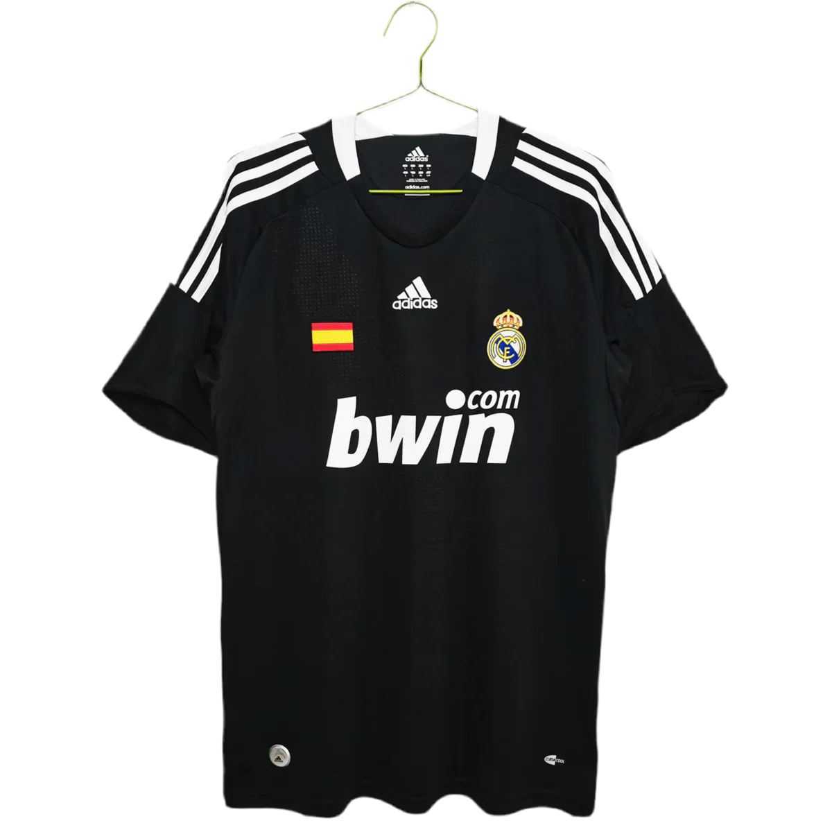 Camisa Real Madrid Retrô 08/09 - Preto