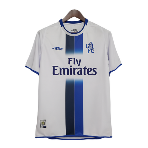 Camisa Chelsea Retrô 2003/2005 - Azul e Branca