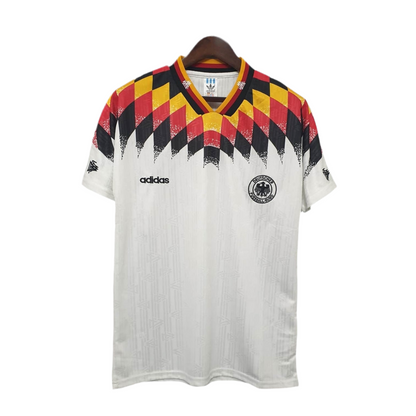 Camisa Seleção Alemanha Retrô 1994 Branca -