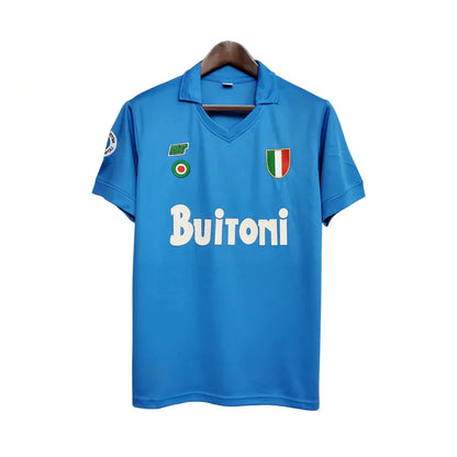 Camisa Napoli Retrô 1987/1988 - Azul
