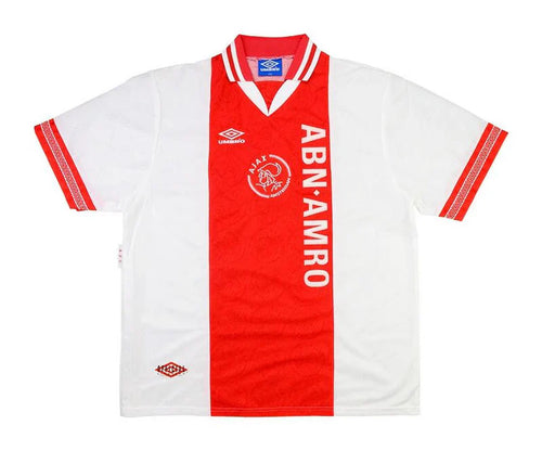 Camisa Ajax Retrô 94/95 - Vermelha e Branca