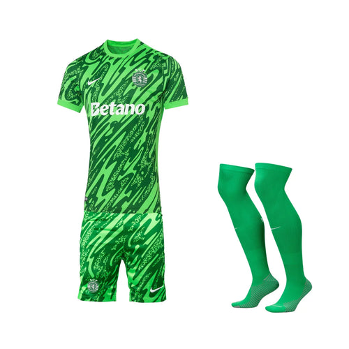 Kit Infantil Sporting Goleiro 25/26 - com Meia