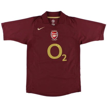 Camisa Arsenal Retrô 2005/2006 - Vinho
