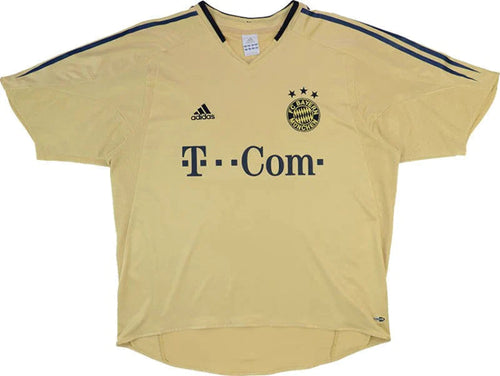 Camisa Bayern de Munique III Retrô 2004/2005 - Amarelo