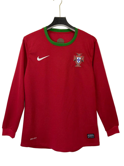 Camisa Manga Longa Retro Portugal I 12/13