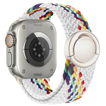 Nylon Round Buckle Band For Apple Watch