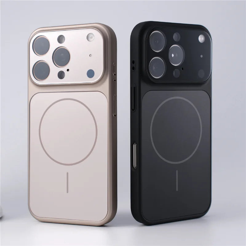 Matte iPhone Case Minimalist Design MagSafe