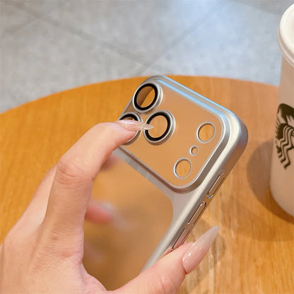 Minimalist Transparent Matte iPhone Case