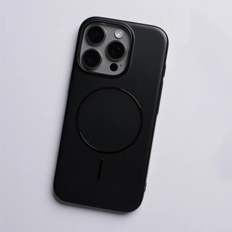 Minimalist Matte iPhone Case with MagSafe Charging