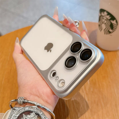 Minimalist Transparent Matte iPhone Case