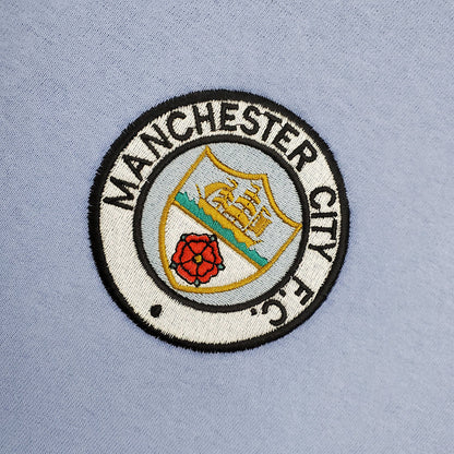 Camisa Manchester City Retrô 1972 - Azul