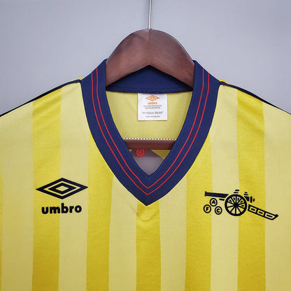 Camisa Arsenal Retrô 1983/1986 - Amarela