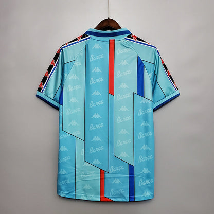 Camisa Barcelona Retrô 1996/1997 - Azul Clara