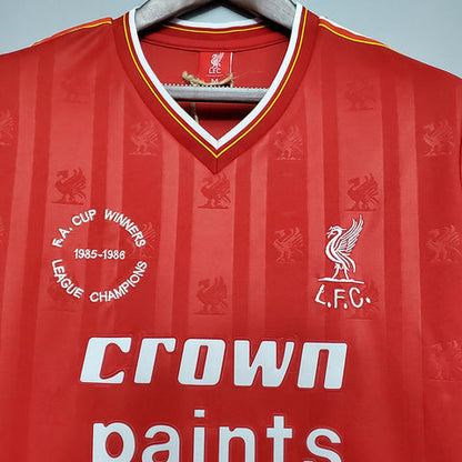 Camisa Liverpool Retrô 1985/1986 - Vermelha
